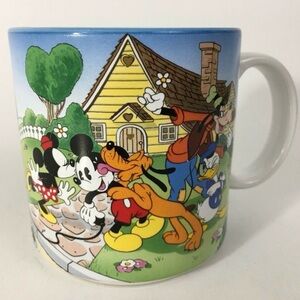 Disney Mickey Mouse Mug Minnie Goofy Pluto Brutus